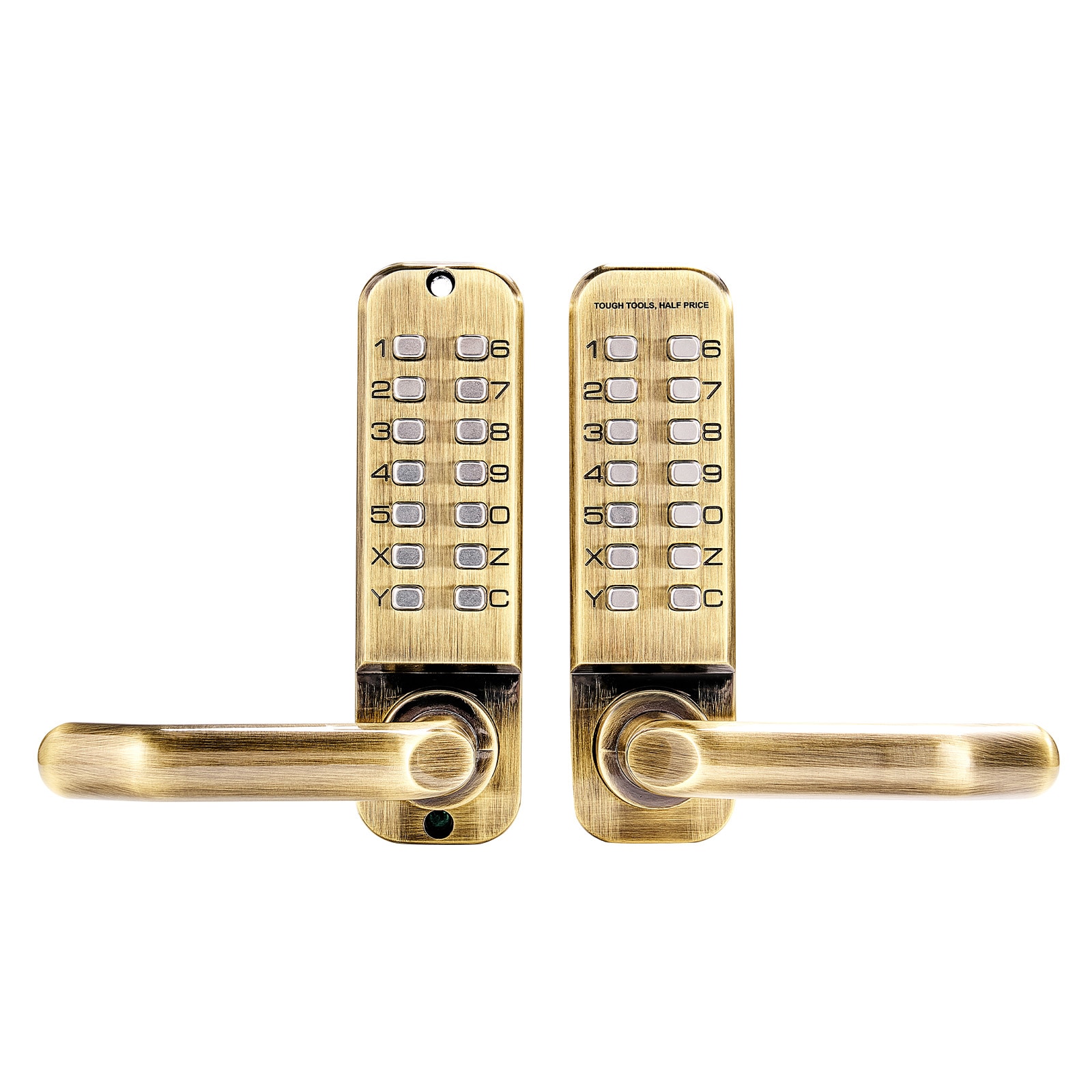 Mechanical Keyless Entry Door Lock For Outdoor Gate And Fence_voghion.com